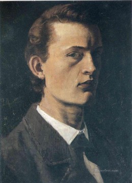 Autorretrato 1882 Edvard Munch Pinturas al óleo